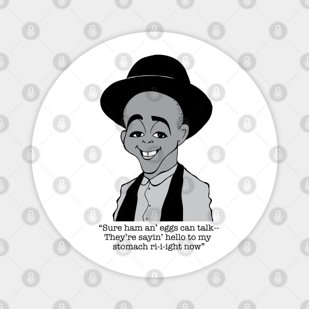 Stymie character and member Our Gang The Little Rascals Magnet by cartoonistguy